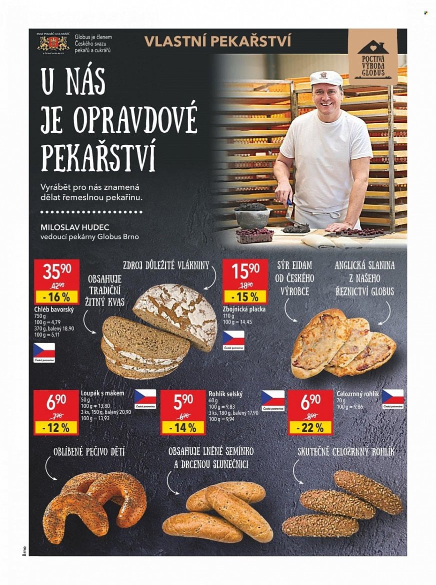 Sladkosti a pečivo v nabídce supermarketů