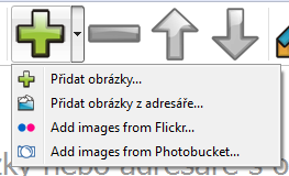 <p>Obrázky je možno přidat hned několika způsoby</p>