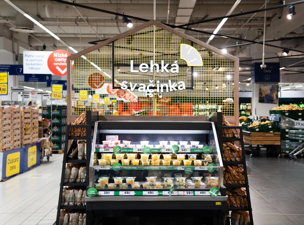 Tesco má v nabídce Lehké svačinky