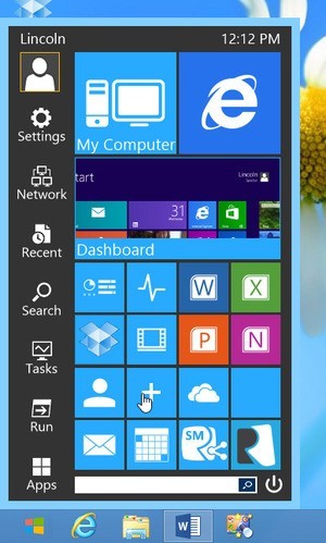 Nástroj Start Menu Reviver