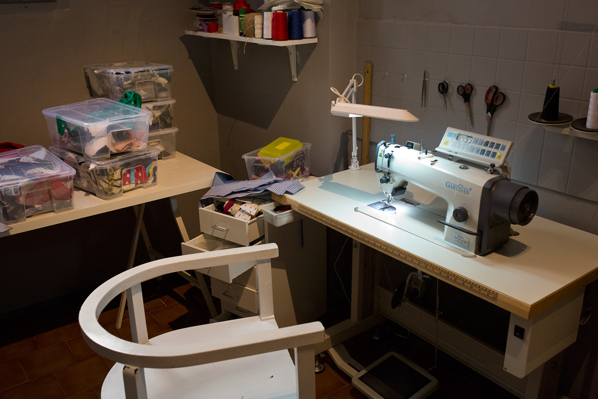 Krispol Store, první české motýlky. Showroom Mánesova 58, Praha.