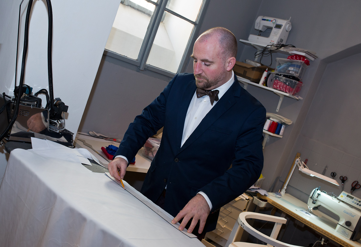 Krispol Store, první české motýlky. Showroom Mánesova 58, Praha.