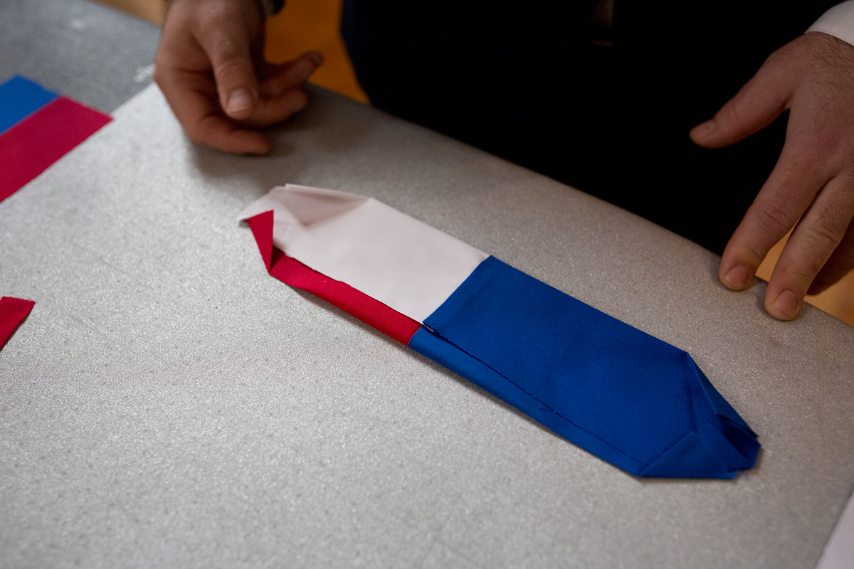 Krispol Store, první české motýlky. Showroom Mánesova 58, Praha.