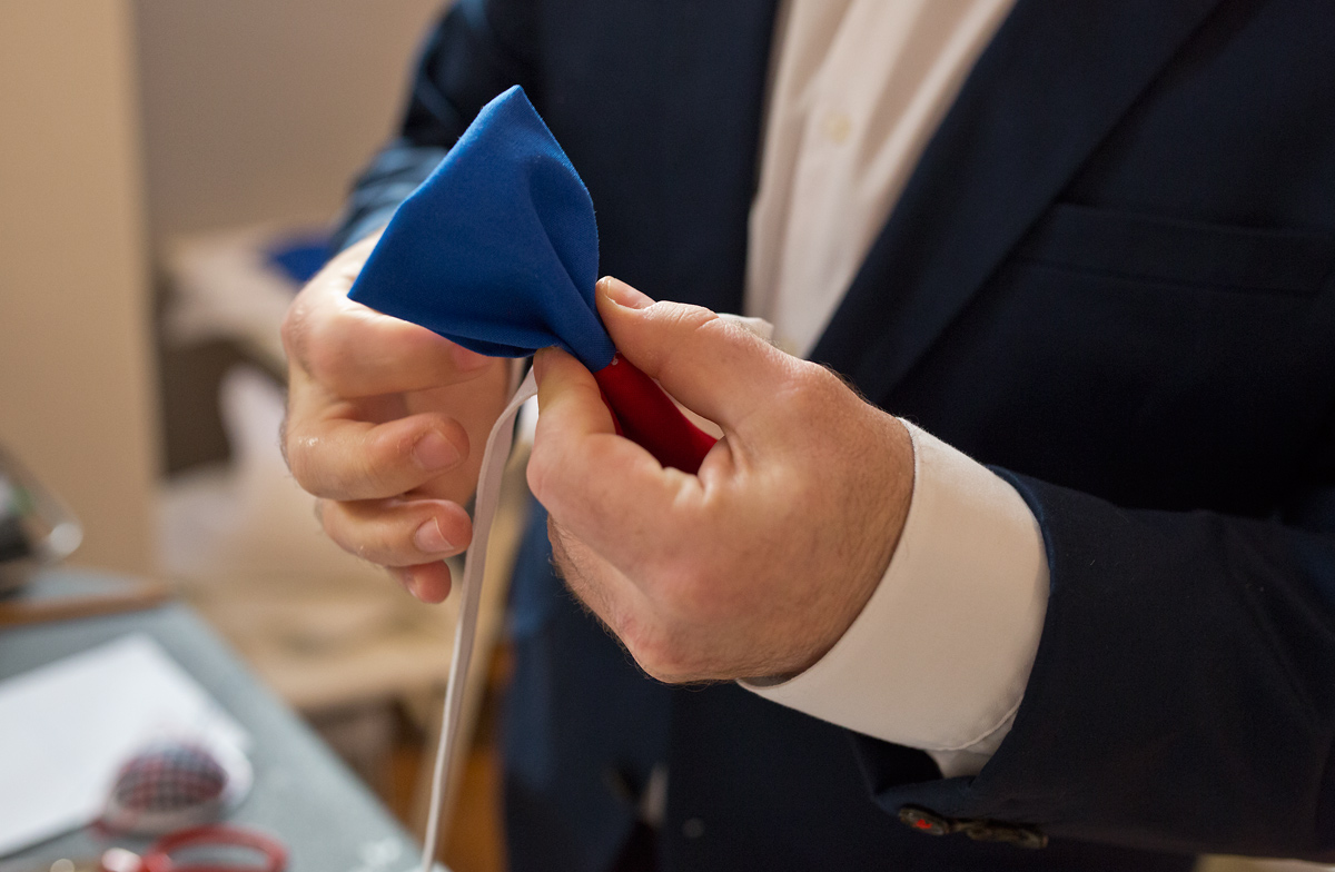 Krispol Store, první české motýlky. Showroom Mánesova 58, Praha.