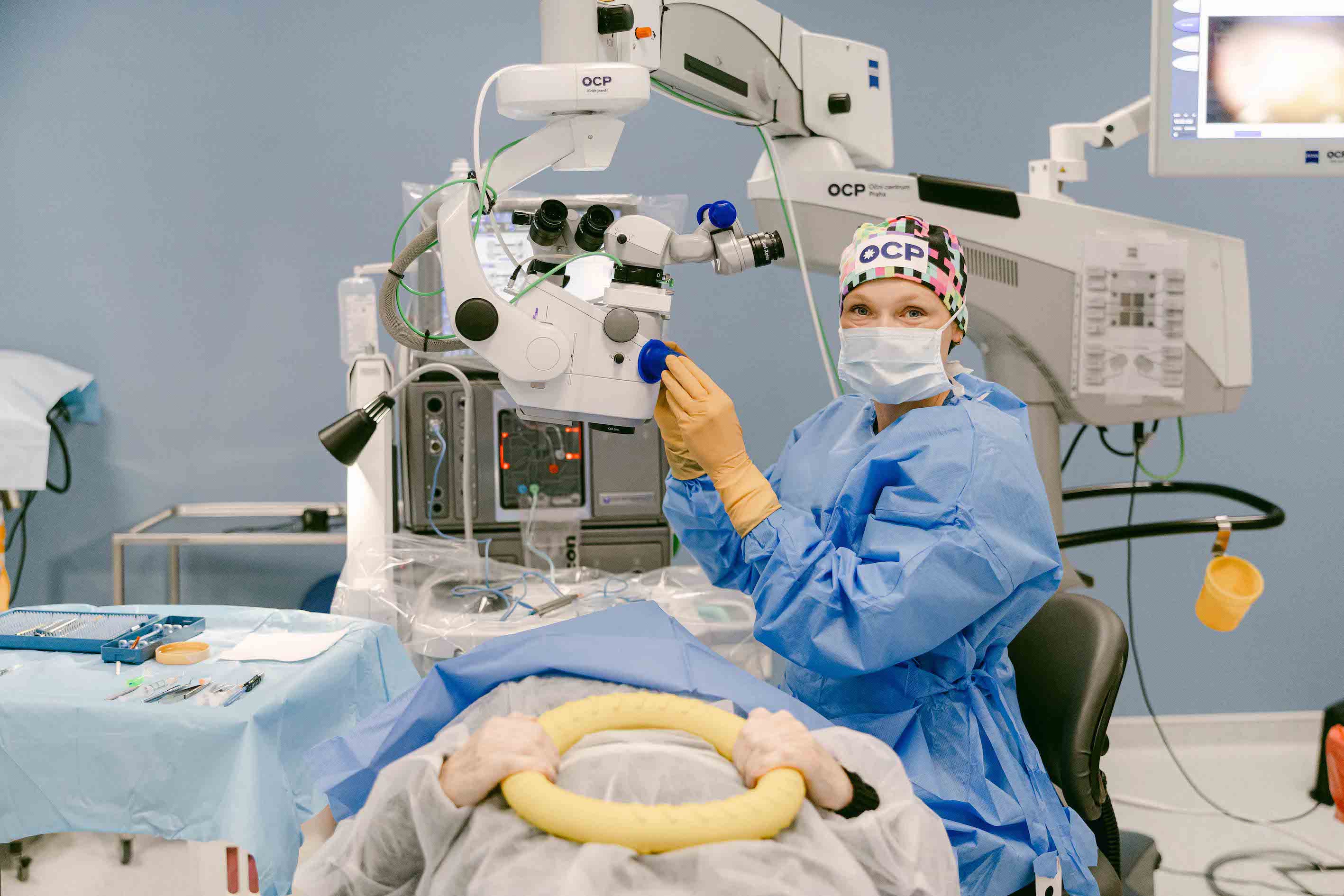 Oční chirurgyně Andrea Janeková