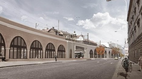 Náhledový obrázek - Architekti namalovali budoucnost Negrelliho viaduktu