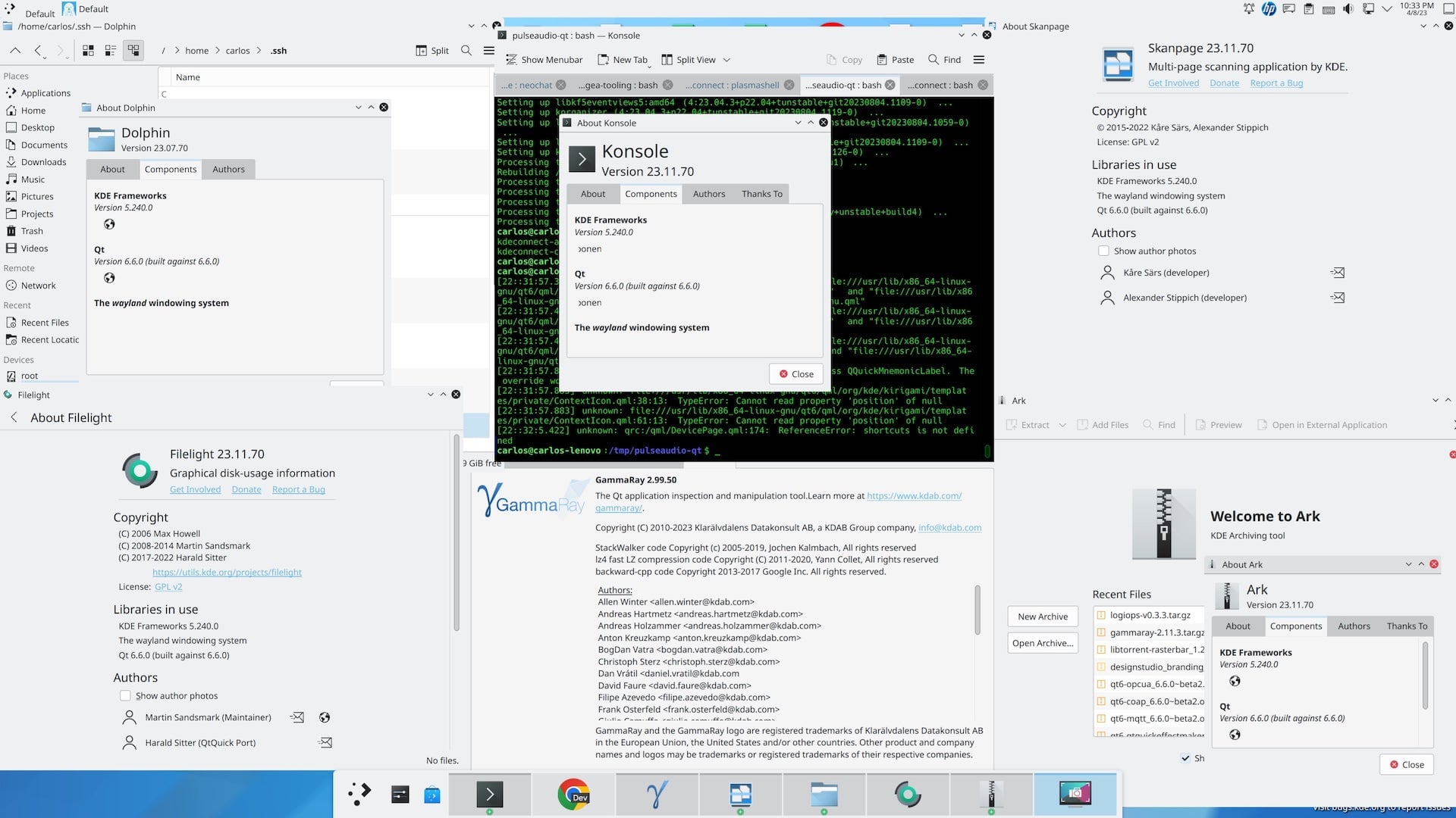 KDE neon unstable