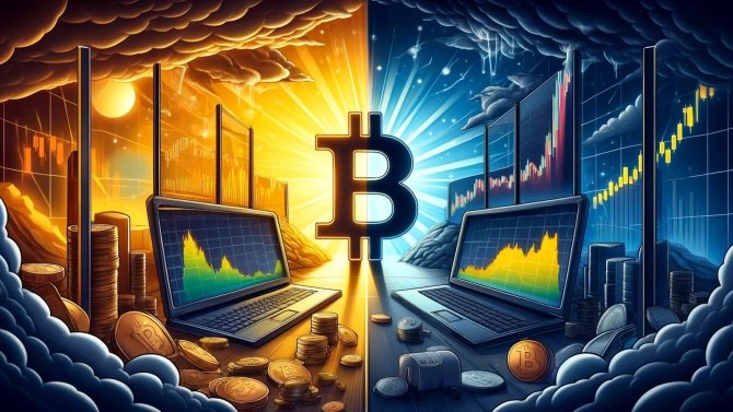 Kryptomeny - Bitcoin - cena