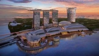 Marina Bay Sands v Singapuru