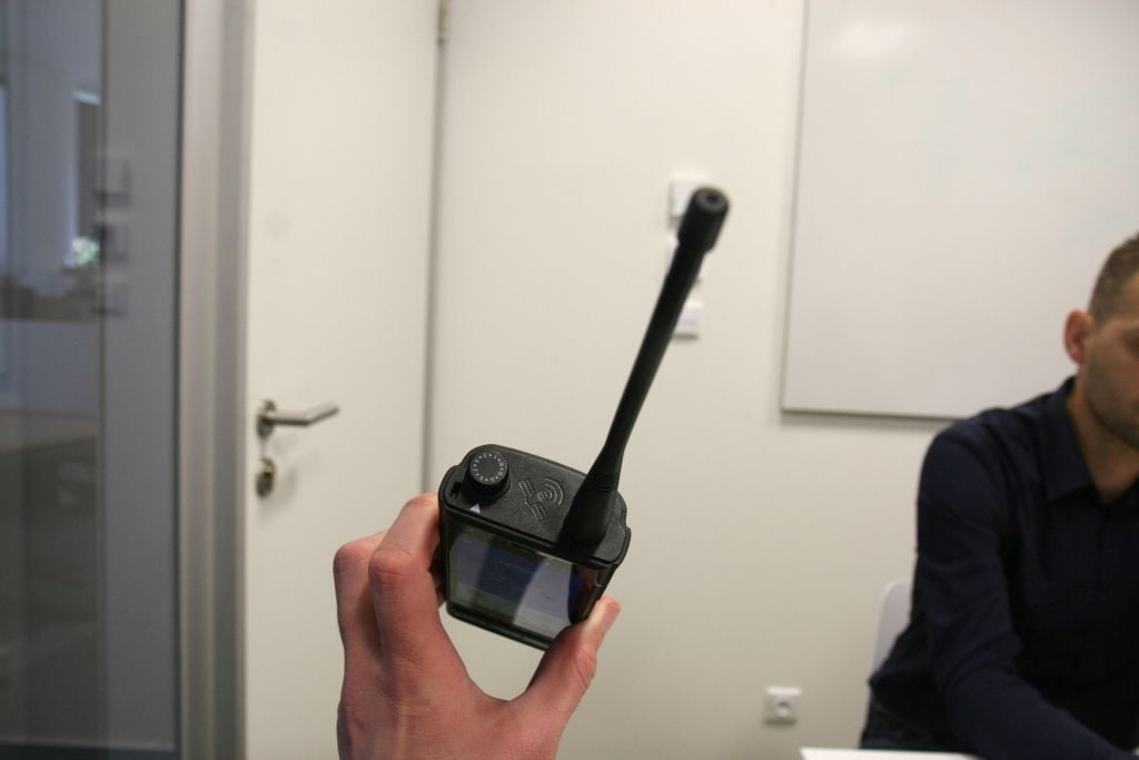 Nordic Telecom prototyp LTE vysílačky pro testování BB-PPDR sítě