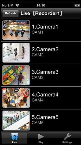 Bezpečnostní aplikace Security Viewer od Panasonicu
