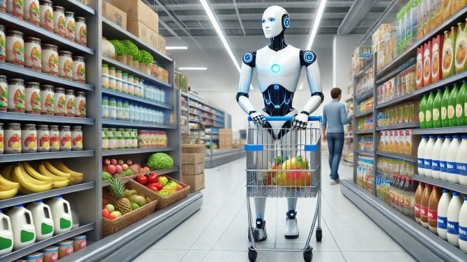 AI, umělá inteligence, nakupování