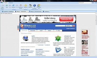 Uživatelské rozhraní je velmi přehledné a jednoduché