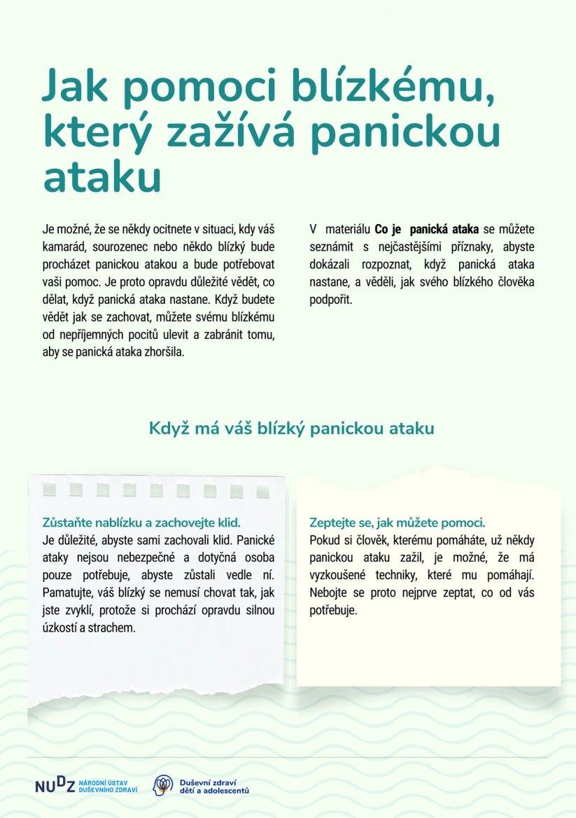 Tyto karty jsou určené dětem a mají sloužit jako rychlá forma jednoduché pomoci v případech, kdy jde o duševní zdraví.