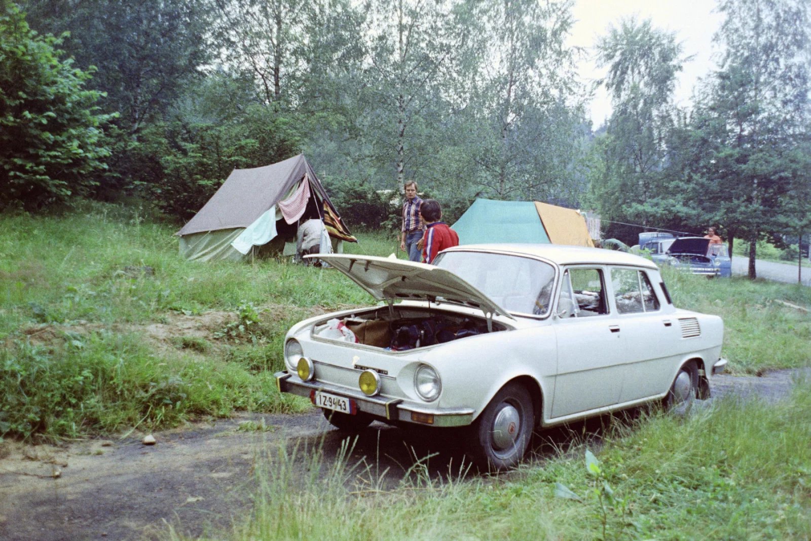 Na dovolené. Místo neupřesněno, 1979.