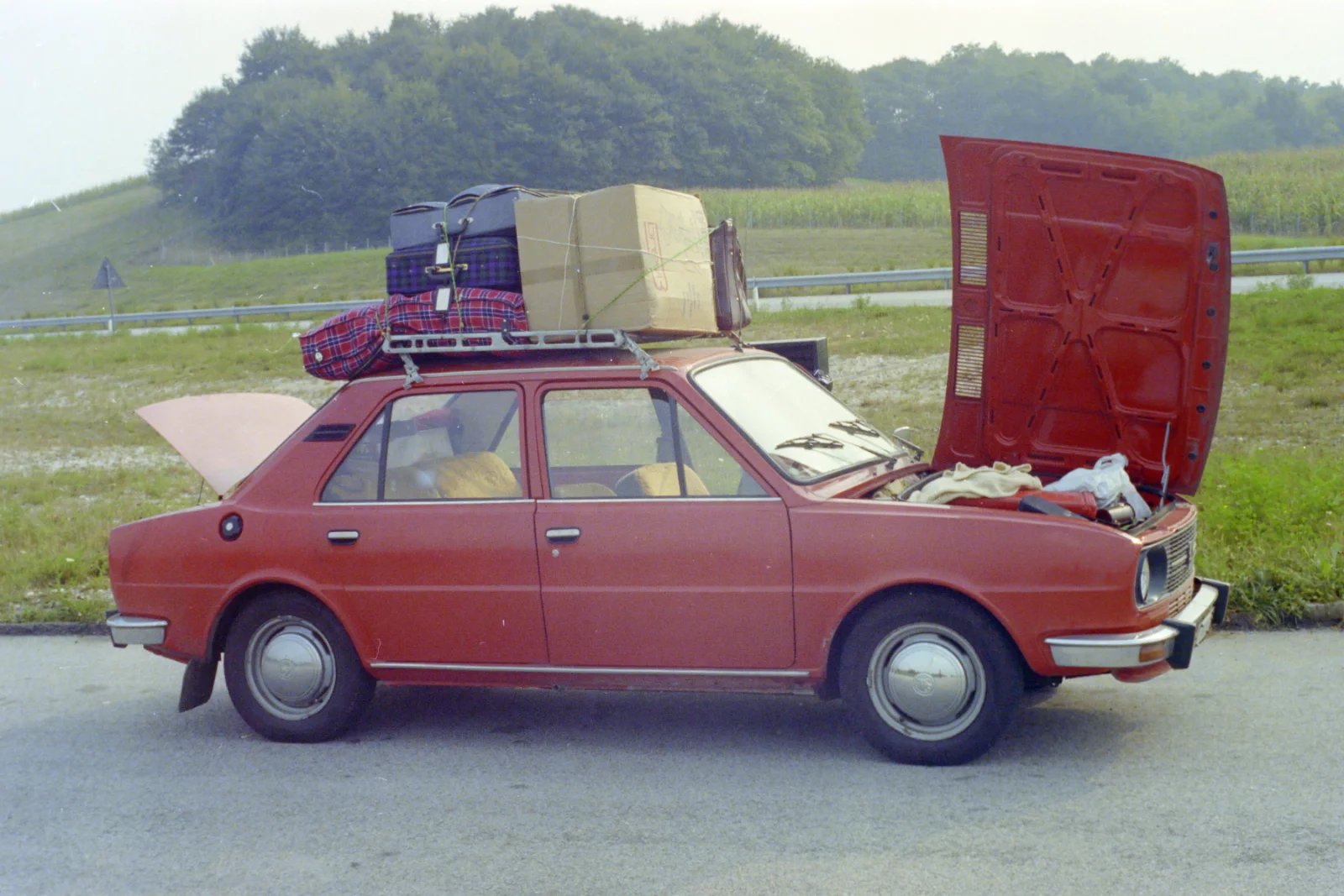 Na cestě, Škoda 120. 1980.