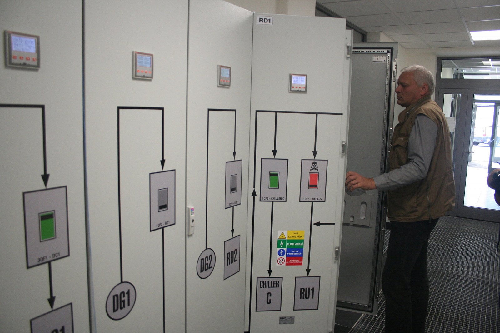 Faster druhé datacentrum