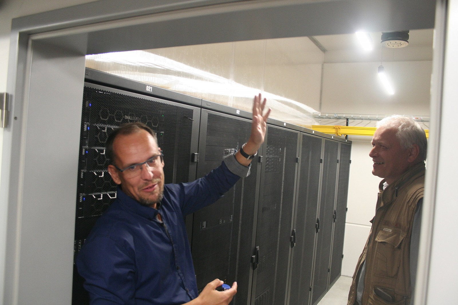 Faster druhé datacentrum