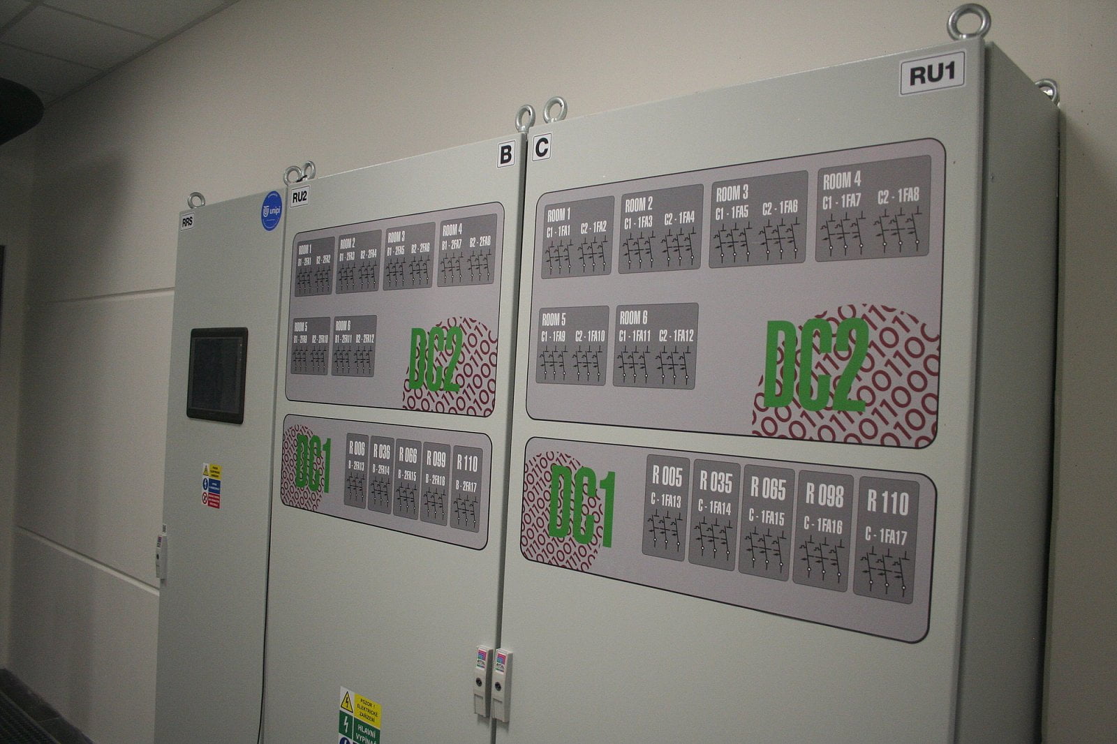 Faster druhé datacentrum