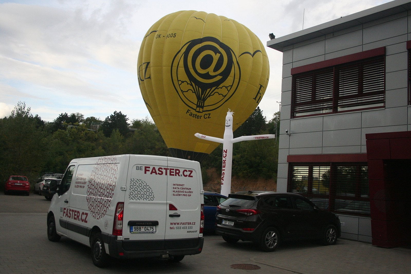 Faster druhé datacentrum