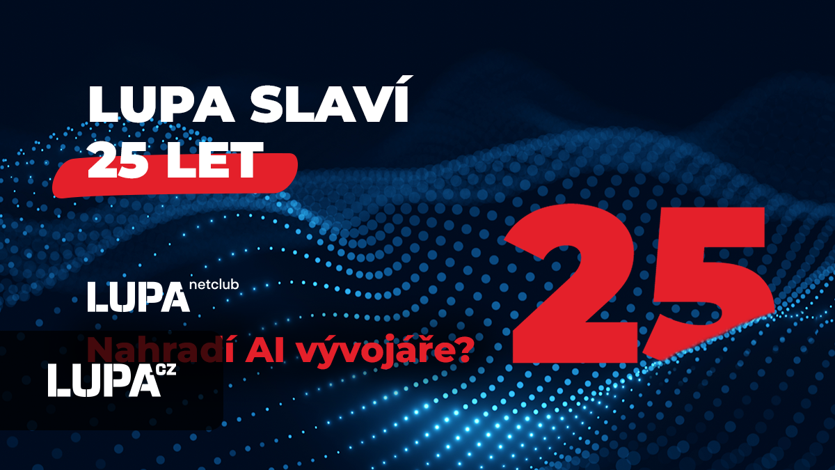 Nahradí AI vývojáře? Přijďte na debatu s Michalem Pěchoučkem (Gen), Honzou Sládkem (Contember) a Janem Mackem (MAMA AI)