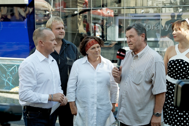 Výjezdní tisková konference Primy v Mikulově k podzimu 2014