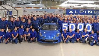 Náhledový obrázek - I pět tisíc aut vyrobených za víc než rok může být důvodem k radosti, jak dokazuje Alpine A110
