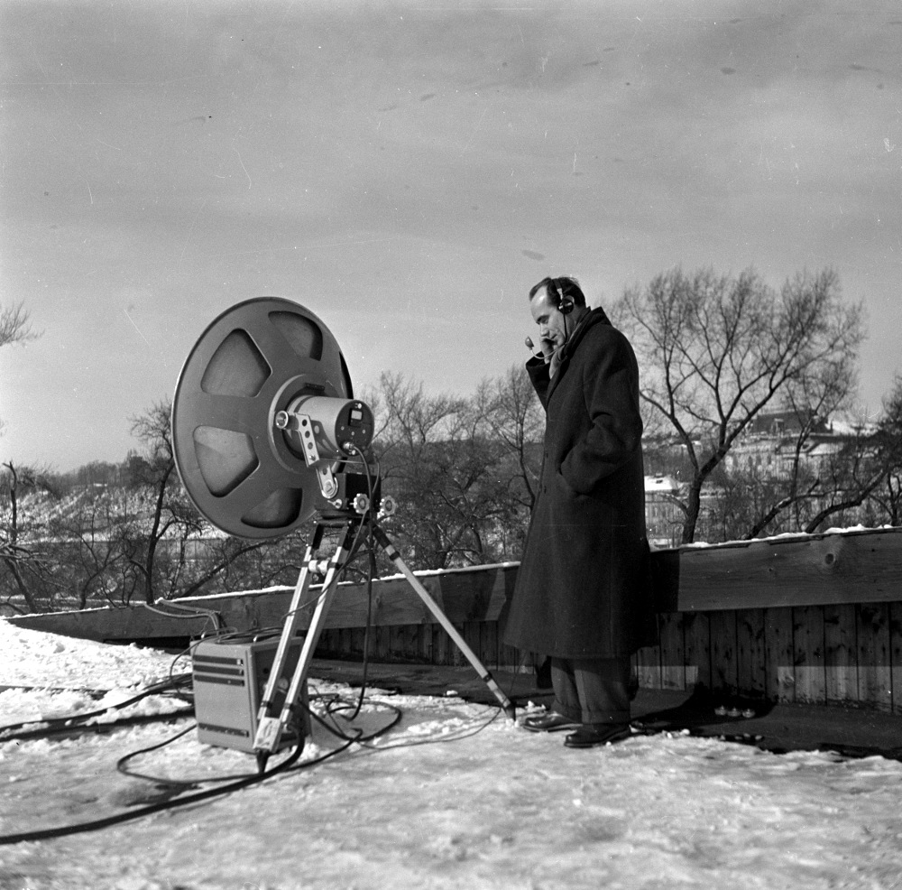 První přenos hokejové extraligy v Československé televizi