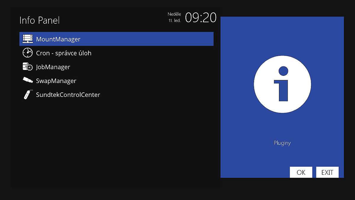 Fotogalerie přijímače HDBox EniBox