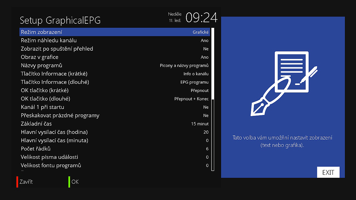 Fotogalerie přijímače HDBox EniBox