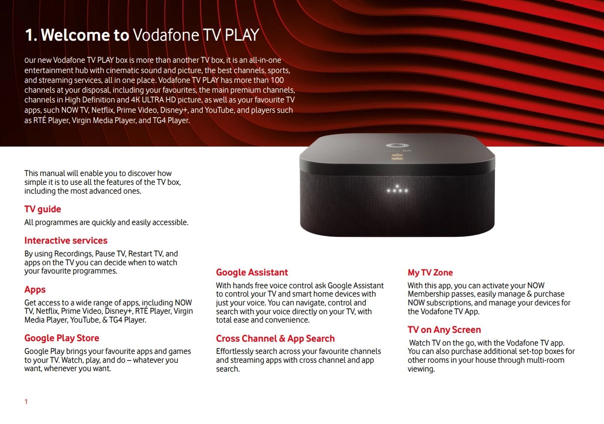 Představení Vodafone TV Play