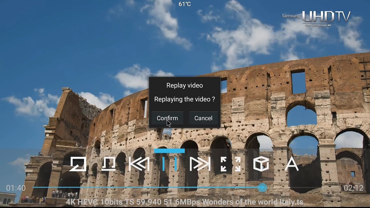 Přehrávání videa – Media Centrum 2/2