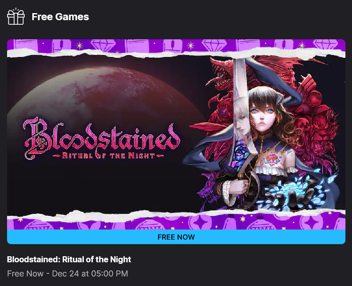 Bloodstained: Ritual of the Night