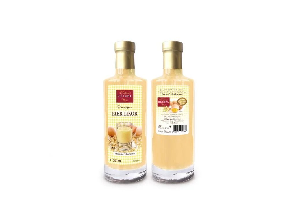 HEINDL Krémový VAJEČNÝ KOŇAK 15% obj. 500ml za 349 korun;
