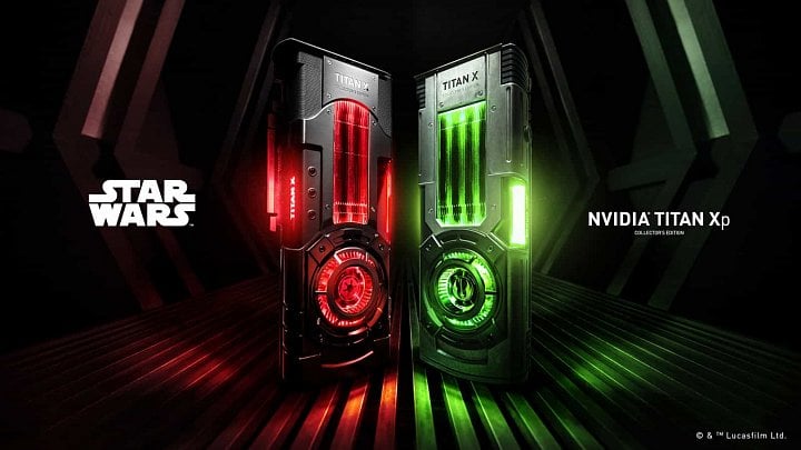 Grafiky Titan Xp odvozené od generace Pascal vyšly i v této speciální Star Wars edici