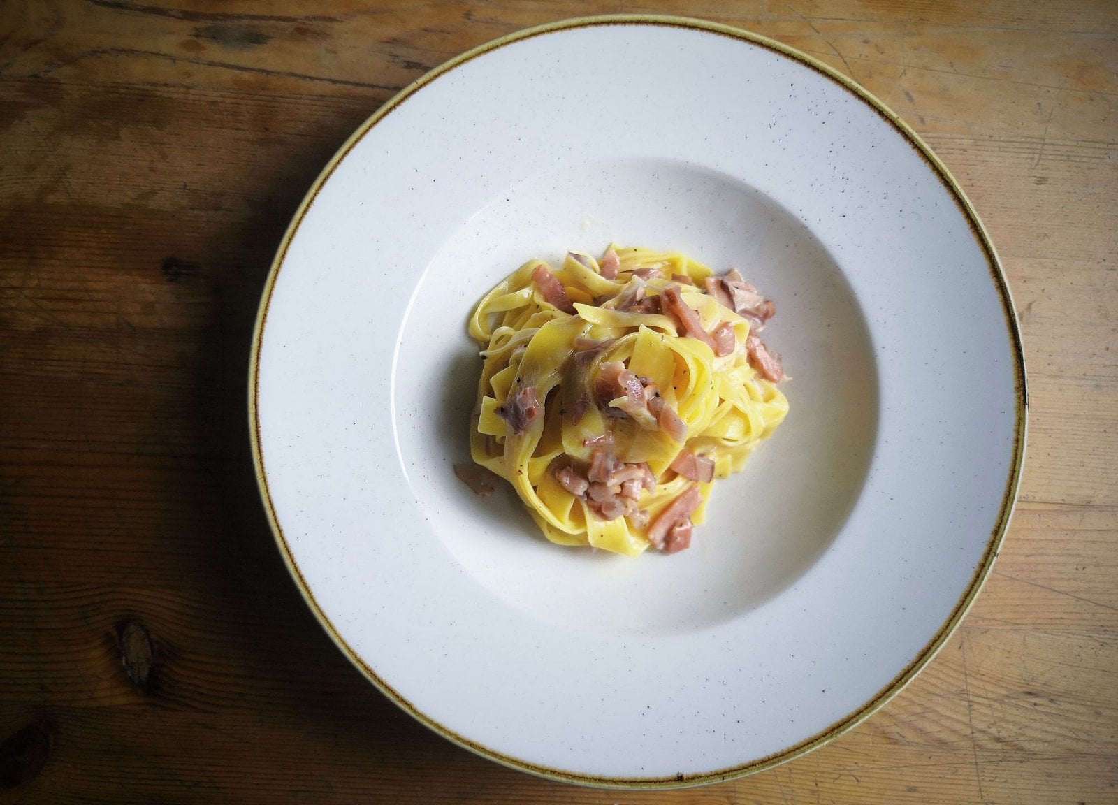 Recept: Tagliatelle carbonara od Pavla Berkyho