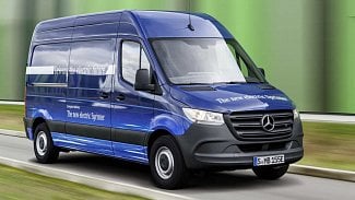 Náhledový obrázek - Elektrický Mercedes Sprinter ujede 150 km a rychleji než 120 km/h nezvládne