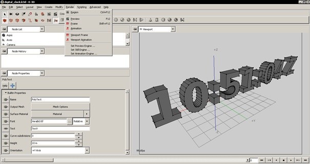 K-3D je pokročilý nástroj pro tvorbu 3D animací