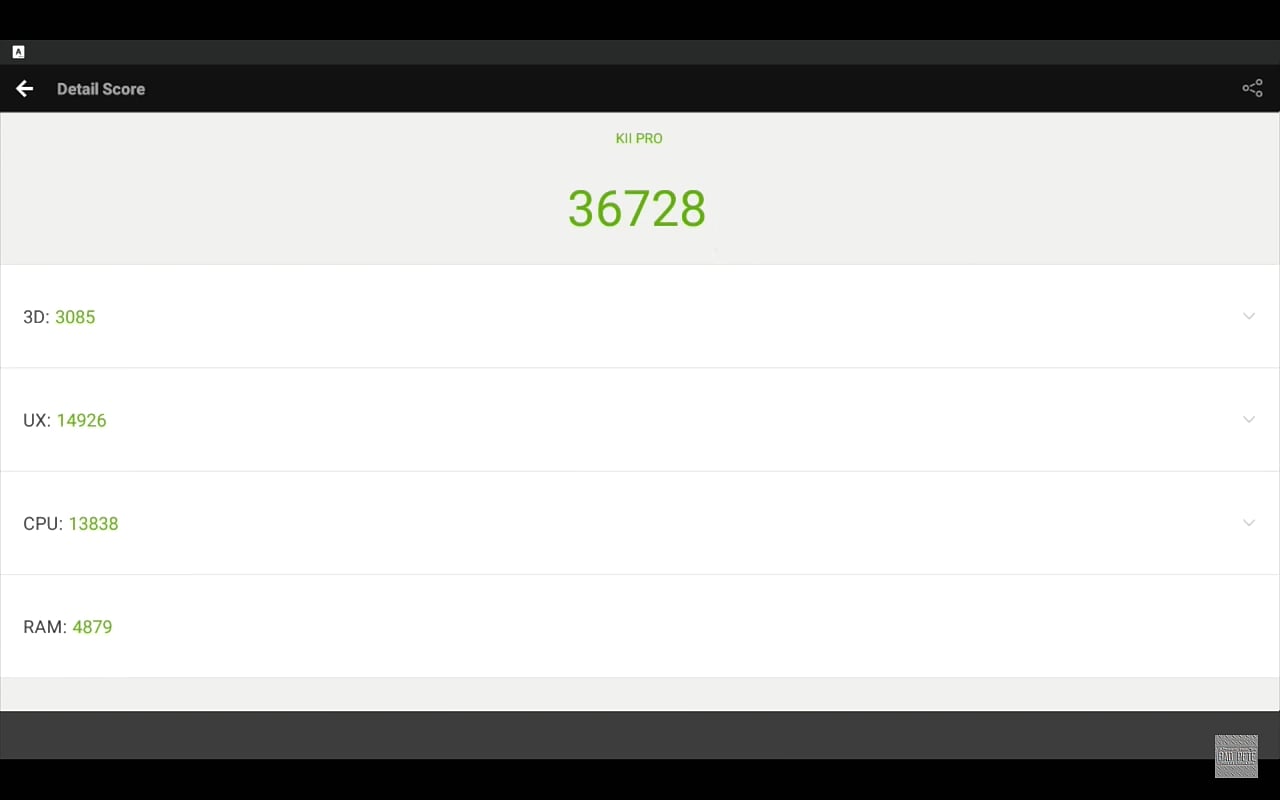 Benchmark AnTuTu v 6.2.1