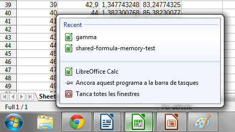 Ve Windows se nově v kontextovém menu aplikace objeví nedávno otevřené dokumenty.
