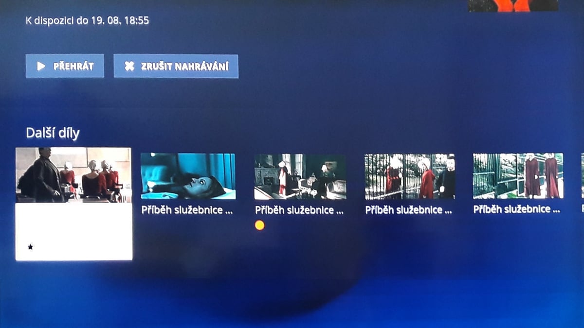 Zobrazení více sezon u seriálu