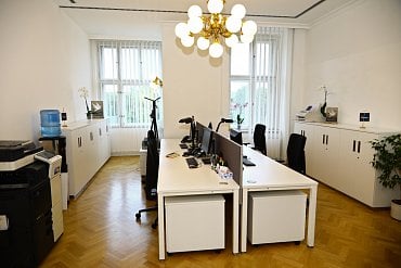 Kancelář sekretariátu členů představenstva.