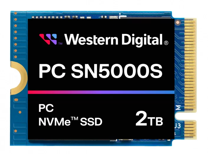 SSD WD SN5000S v provedení M.2 2230