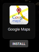 <p>Nabídka aplikace možné k instalaci. Jolicloud nabízí aplikace jako Google Maps nebo Facebook jako samostatné k instaci i ke spouštění</p>