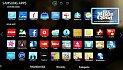 Pro zprovoznění HbbTV jsem musel do Samsung Apps a ze spodního řádku zvolit ikonu HbbTV.