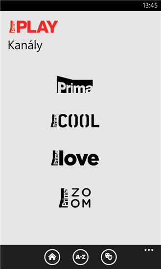 Prima Play pro operační systém Windows Phone