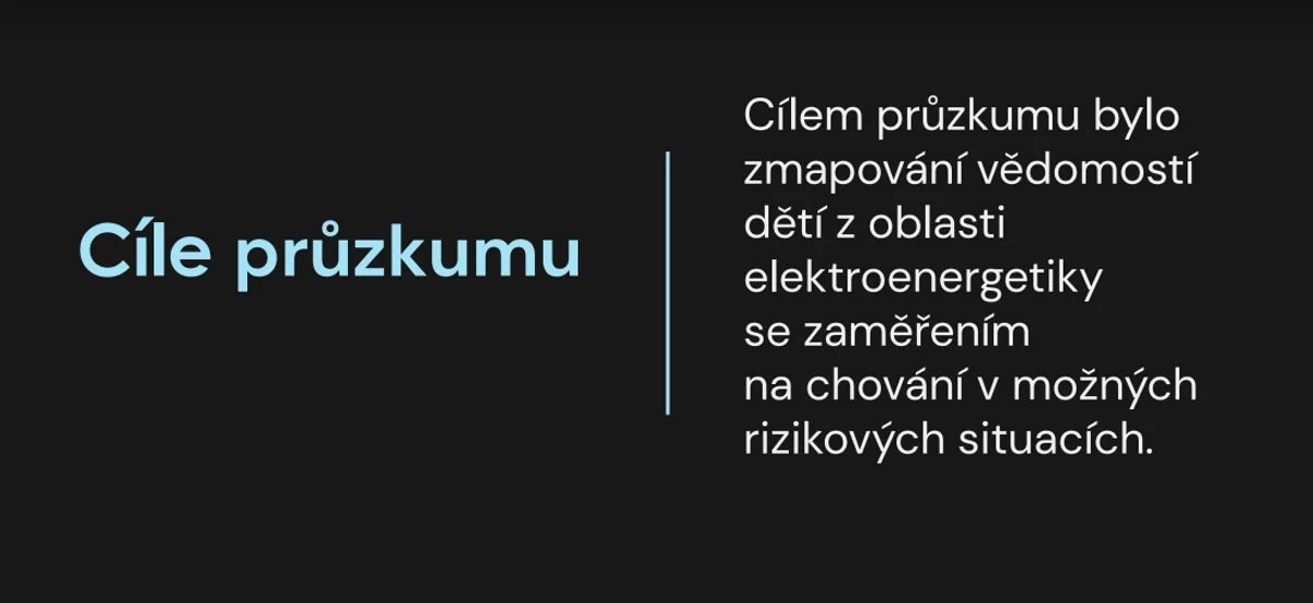 Jaké povědomí mají děti o elektrickém oblouku