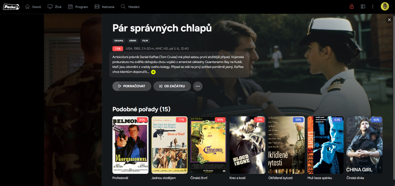 Přetáčení reklam na stanicích skupiny Prima ve službě Pecka.TV