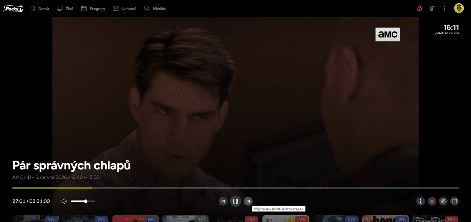 Přetáčení reklam na stanicích skupiny Prima ve službě Pecka.TV