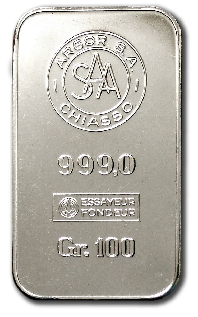 Investiční stříbro, slitek 500 g